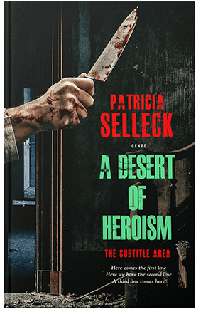 Pre Made Book Cover Marshland