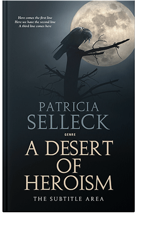 Pre Made Book Cover Coral Reef