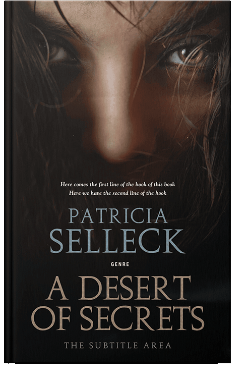 Front view of Black #3633 - Premade Erotica Book Cover | BookCoverZone