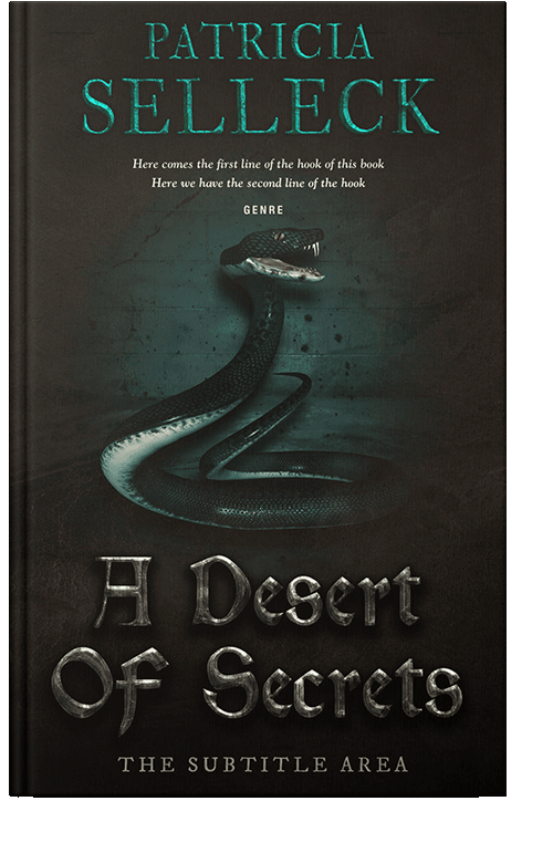 Front view of Rangoon Green #3635 - Premade Fantasy Book Cover