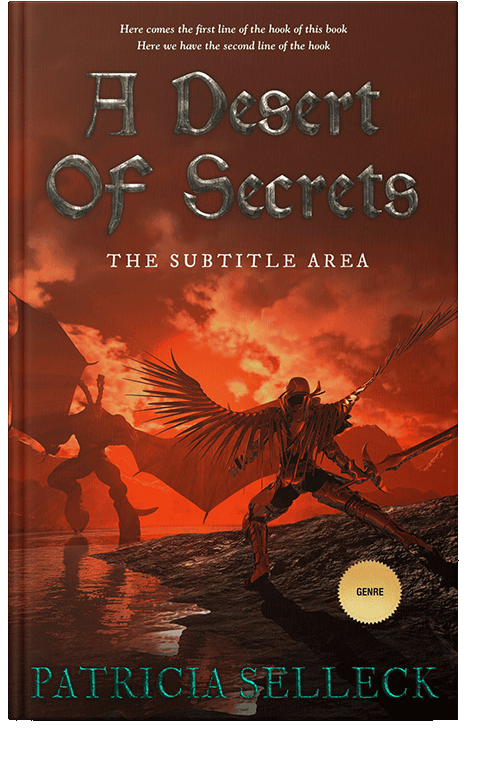 Front view of Van Cleef #3638 - Premade Fantasy Book Cover