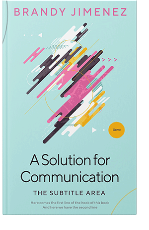 Pre Made Book Cover Jagged Ice