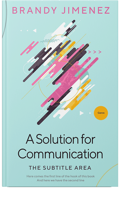 Front view of Jagged Ice #3646 - Premade Science Fiction Book Cover