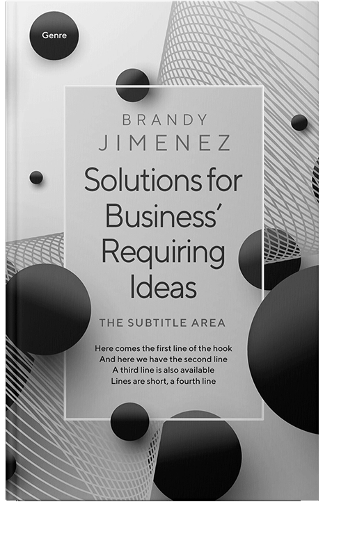 Front view of Silver #3649 - Premade Science Fiction Book Cover