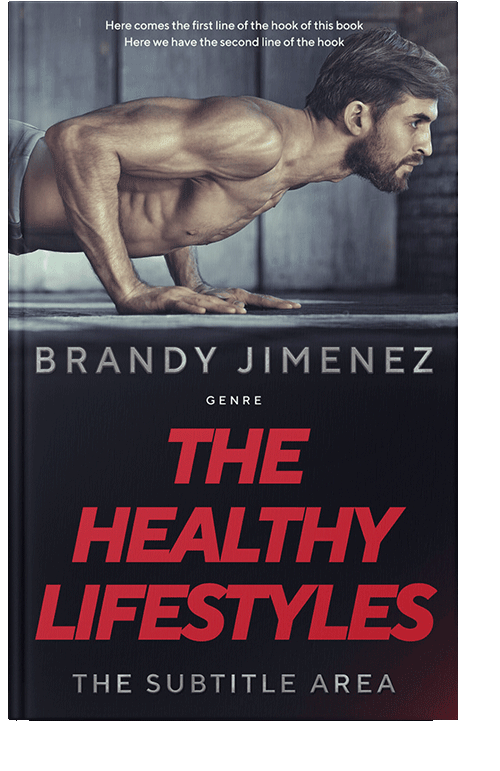 Front view of Steel Gray #3655 - Premade Health & Dieting & Fitness Book Cover