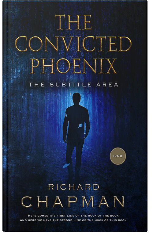 Front view of Black Pearl #3661 - Premade Mystery & Thriller & Suspense Book Cover