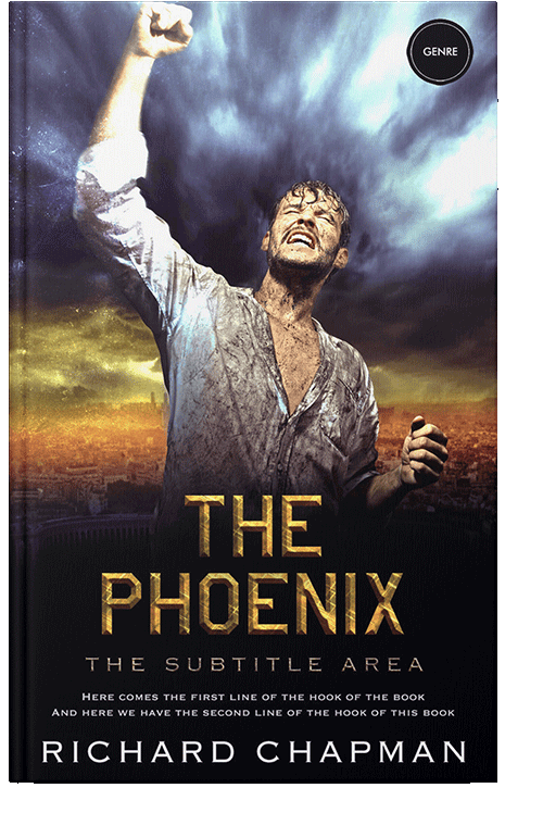 Front view of Rodeo Dust #3663 - Premade Business Book Cover