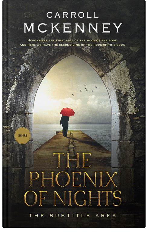 Front view of Premade Mystery & Thriller & Suspense Book Cover - Chino