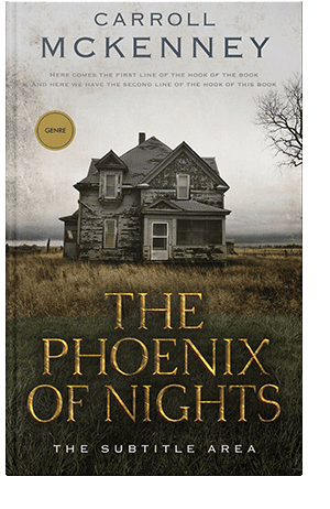 Pre Made Book Cover Timberwolf