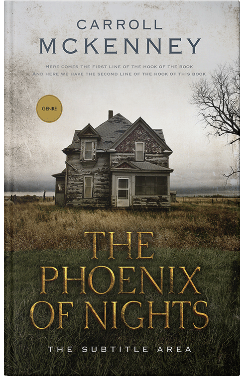 Front view of Timberwolf #3668 - Premade Mystery & Thriller & Suspense Book Cover