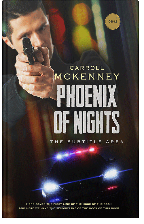 Front view of Premade Mystery & Thriller & Suspense Book Cover - Sorrell Brown