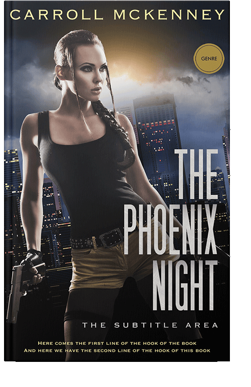 Front view of Bison Hide #3673 - Premade Mystery & Thriller & Suspense Book Cover