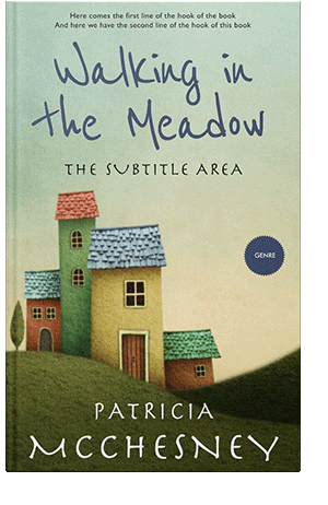 Pre Made Book Cover Green Mist