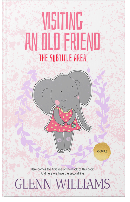 Front view of Lola #3689 - Premade Chick Lit Book Cover