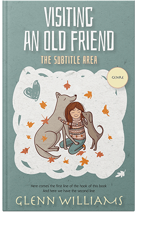 Pre Made Book Cover Granny Smith