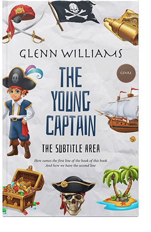 Pre Made Book Cover Bon Jour