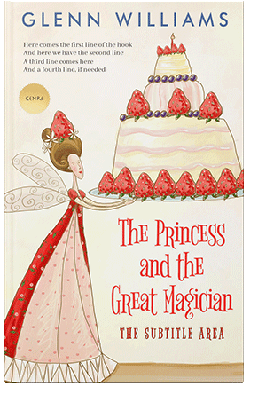 Pre Made Book Cover Linen