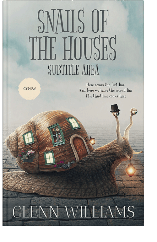 Front view of Kangaroo #3703 - Premade Fantasy Book Cover | BookCoverZone