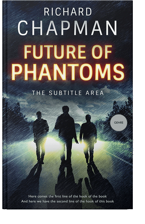 Front view of Thistle Green #3707 - Premade Teen & Young Adult Book Cover