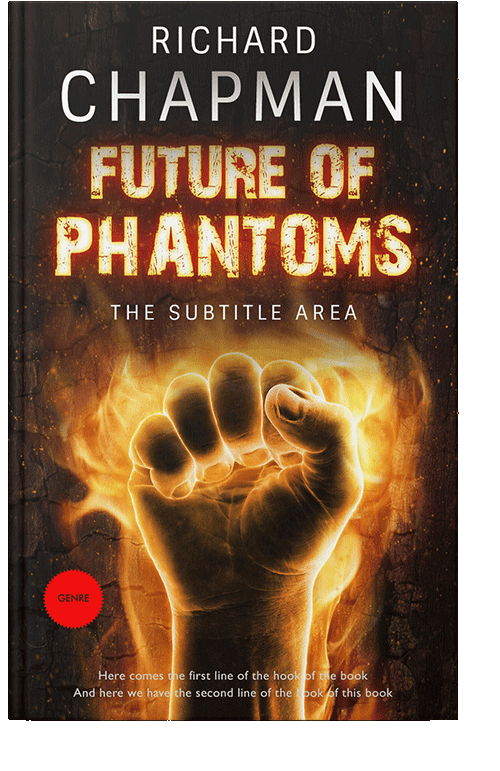 Front view of Graphite #3708 - Premade Apocalyptica Book Cover