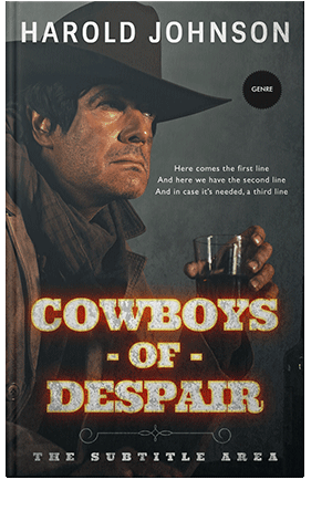 Pre Made Book Cover Outer Space