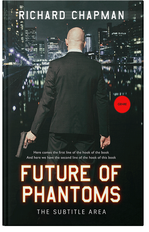 Front view of Premade Mystery & Thriller & Suspense Book Cover - Racing Green