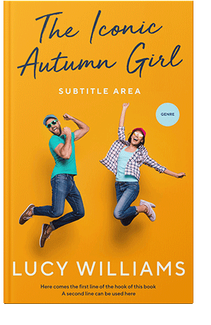 Pre Made Book Cover Yellow Sea