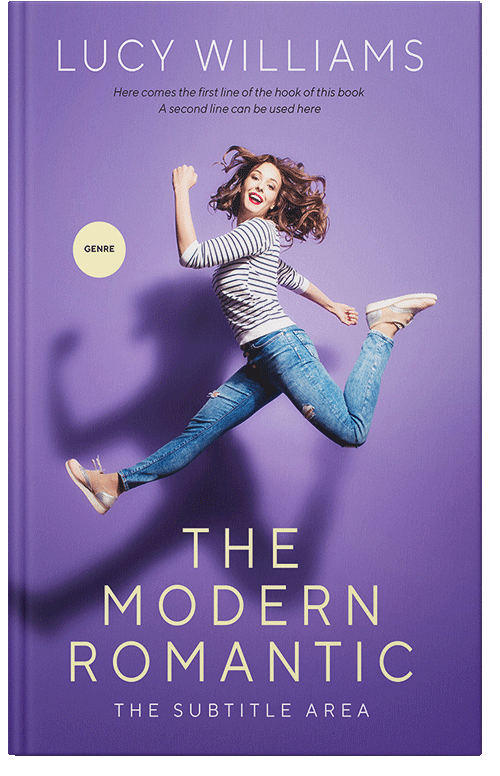 Front view of Premade Teen & Young Adult Book Cover - Wisteria