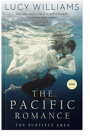 Pre Made Book Cover Moon Mist