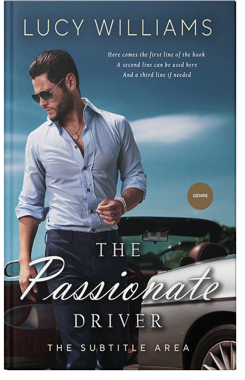 Front view of Premade Royal Romance Book Cover - Ebony Clay