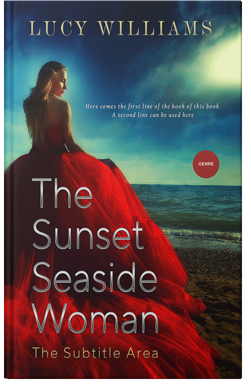Front view of Baltic Sea #3742 - Premade Romance Book Cover