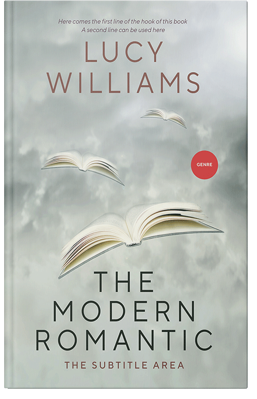 Front view of Premade Fantasy Book Cover - Pumice