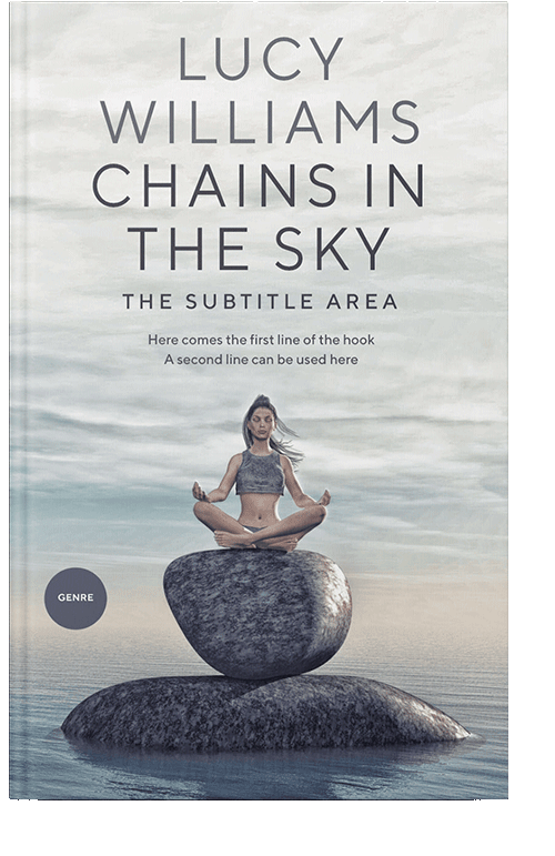 Front view of Gray Nurse #3746 - Premade Health & Mind & Body Book Cover