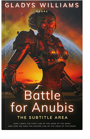 Pre Made Book Cover Night Rider