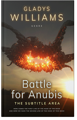 Pre Made Book Cover Bistre