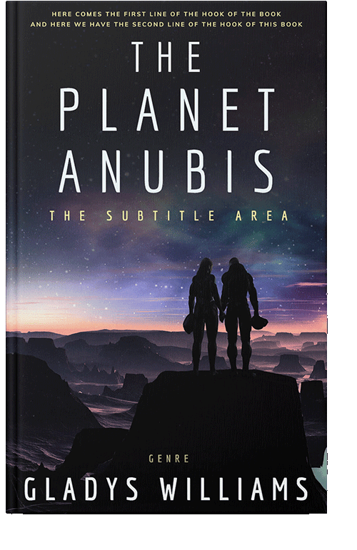 Front view of Cinder #3756 - Premade Science Fiction Book Cover