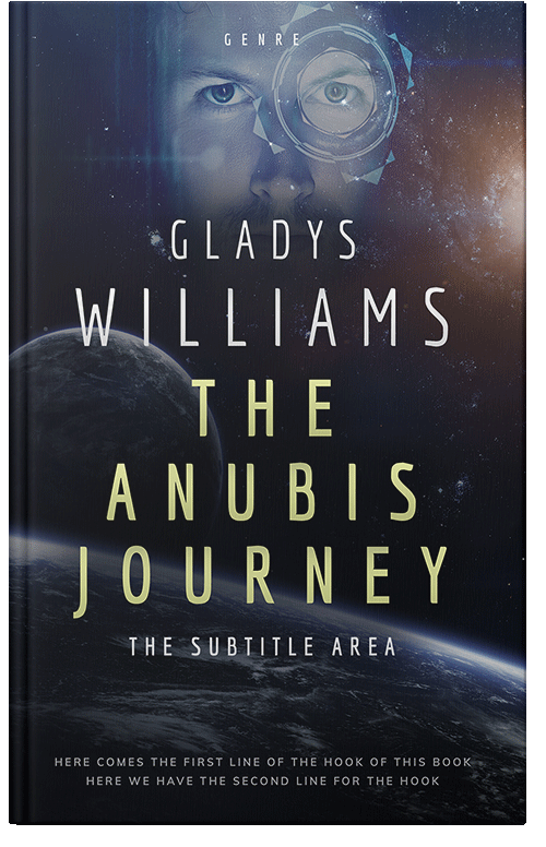 Front view of Cinder #3763 - Premade Science Fiction Book Cover