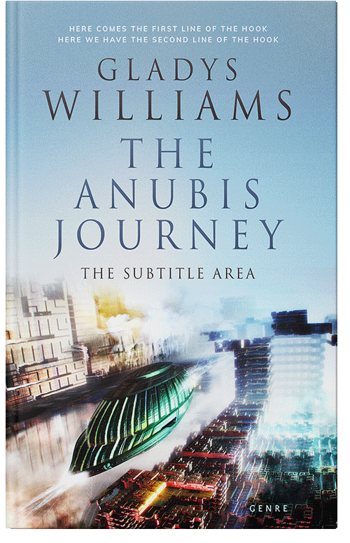 Front view of Ziggurat #3769 - Premade Apocalyptica Book Cover