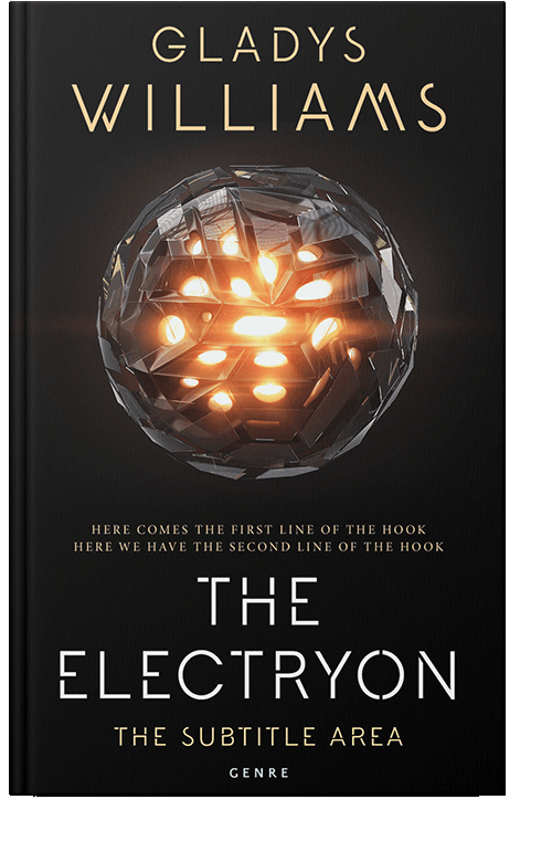 Front view of Whiskey #3774 - Premade Science Fiction Book Cover