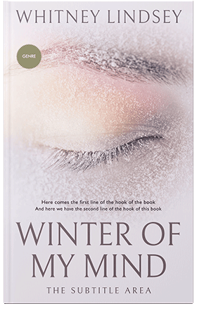 Pre Made Book Cover Soft Peach