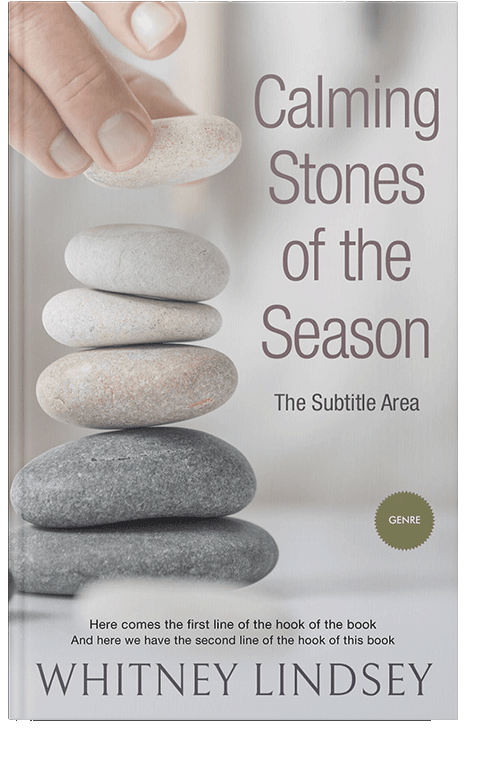 Front view of Cloud #3777 - Premade Health & Mind & Body Book Cover