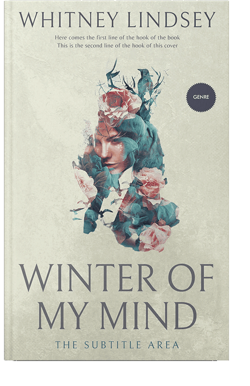 Front view of Moon Mist #3779 - Premade Fantasy Book Cover | BookCoverZone