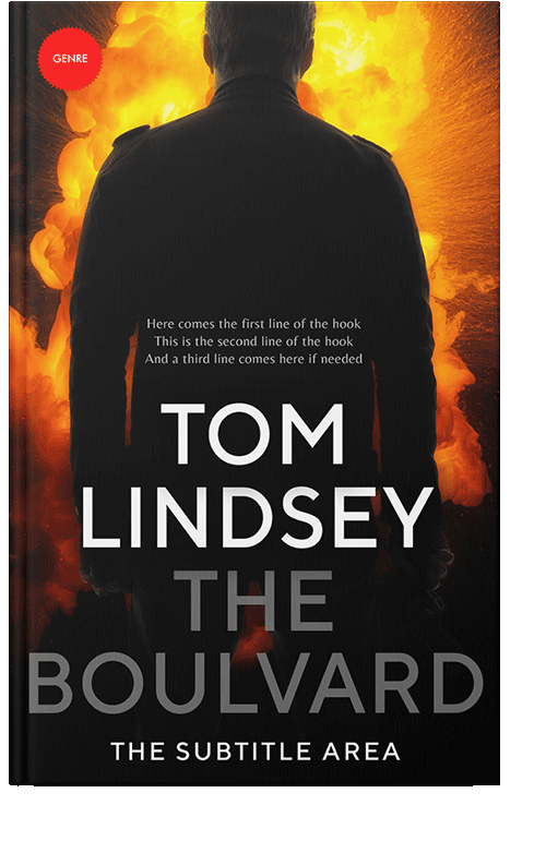 Front view of Night Rider #3781 - Premade Mystery & Thriller & Suspense Book Cover