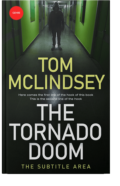 Front view of Hunter Green #3789 - Premade Mystery & Thriller & Suspense Book Cover | BookCoverZone