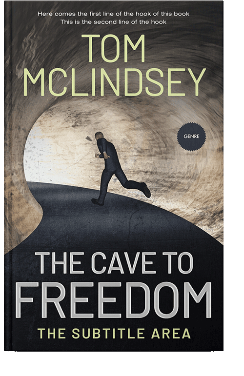 Front view of Soft Amber #3802 - Premade Mystery & Thriller & Suspense Book Cover