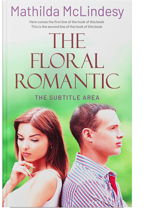 Front view of Willow Brook #3808 - Premade Romance Book Cover
