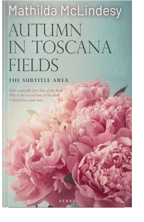 Front view of Silver Rust #3810 - Premade Romance Book Cover