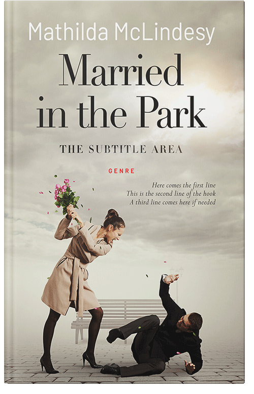 Front view of Sisal #3812 - Premade Romance Book Cover