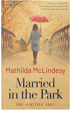 Pre Made Book Cover Gold Sand