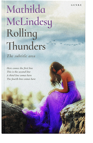 Pre Made Book Cover Nebula